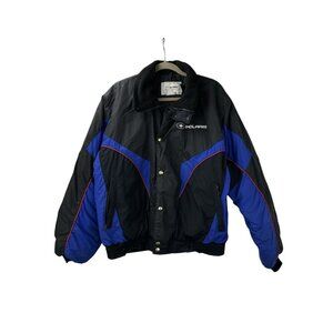 VTG 90’s Polaris Men M  Thermolite Plus Snowmobile Insulation Ski Puffer Jacket